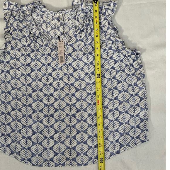 Nic + Zoe LILIPAD BLUES TANK NWT xl - Picture 9 of 9